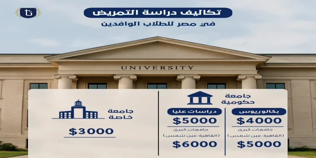 تكاليف-دراسة -التمريض-في-مصر