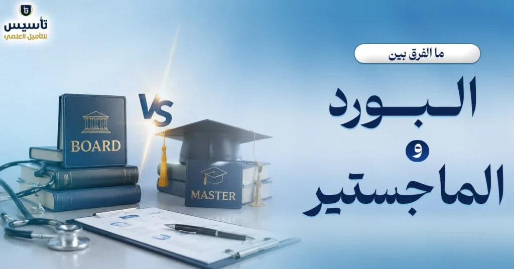 الفرق-بين-البورد-والماجستير