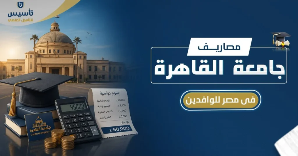 مصاريف جامعة القاهرة للوافدين