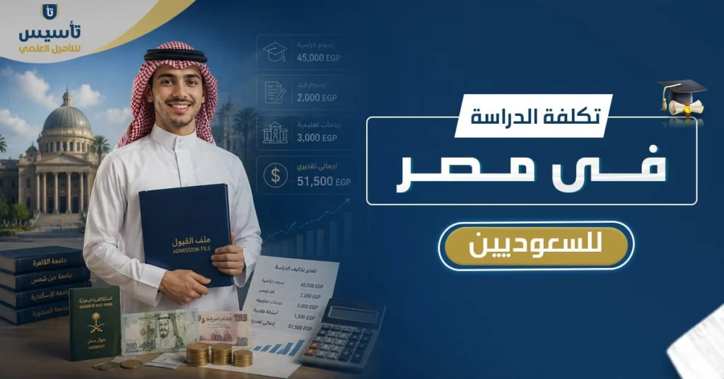 تكلفة الدراسة في مصر للسعوديين