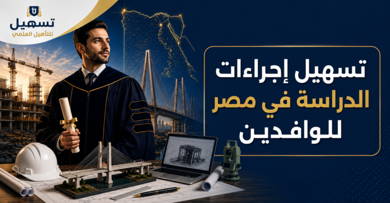 تسهيل إجراءات الدراسة في مصر للوافدين