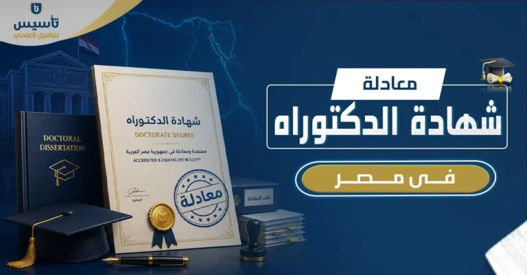 معادلة شهادة الدكتوراه في مصر