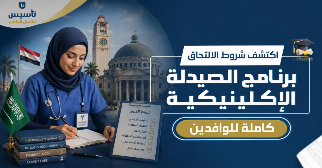 شروط الالتحاق ببرنامج الصيدلة الإكلينيكية