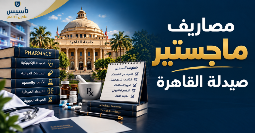 مصاريف ماجستير صيدلة القاهرة